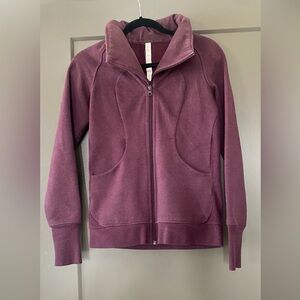 Lululemon Athletica Purple Zip-Up Hoodie